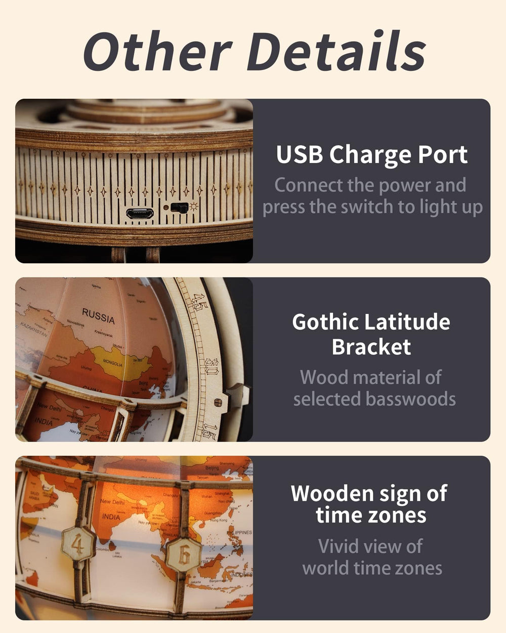 ROKR scroll wheel rotation with magnified map enhances interactive play