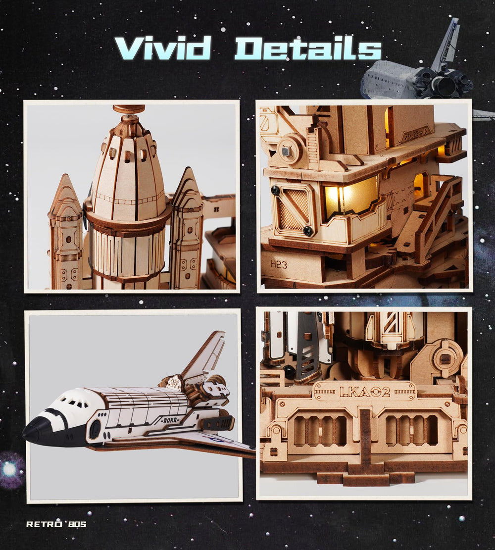 ROKR retro control tower adds authentic sci fi ambience to the display