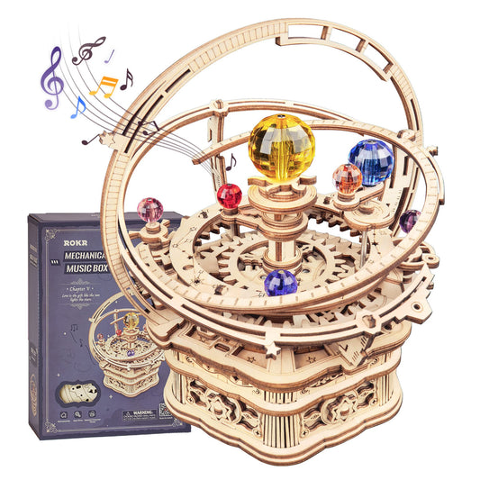 ROKR Starry Night gear rotation engages your senses with a soothing melody.