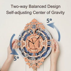 ROKR Times Series clock in progress for immersive hands-on building