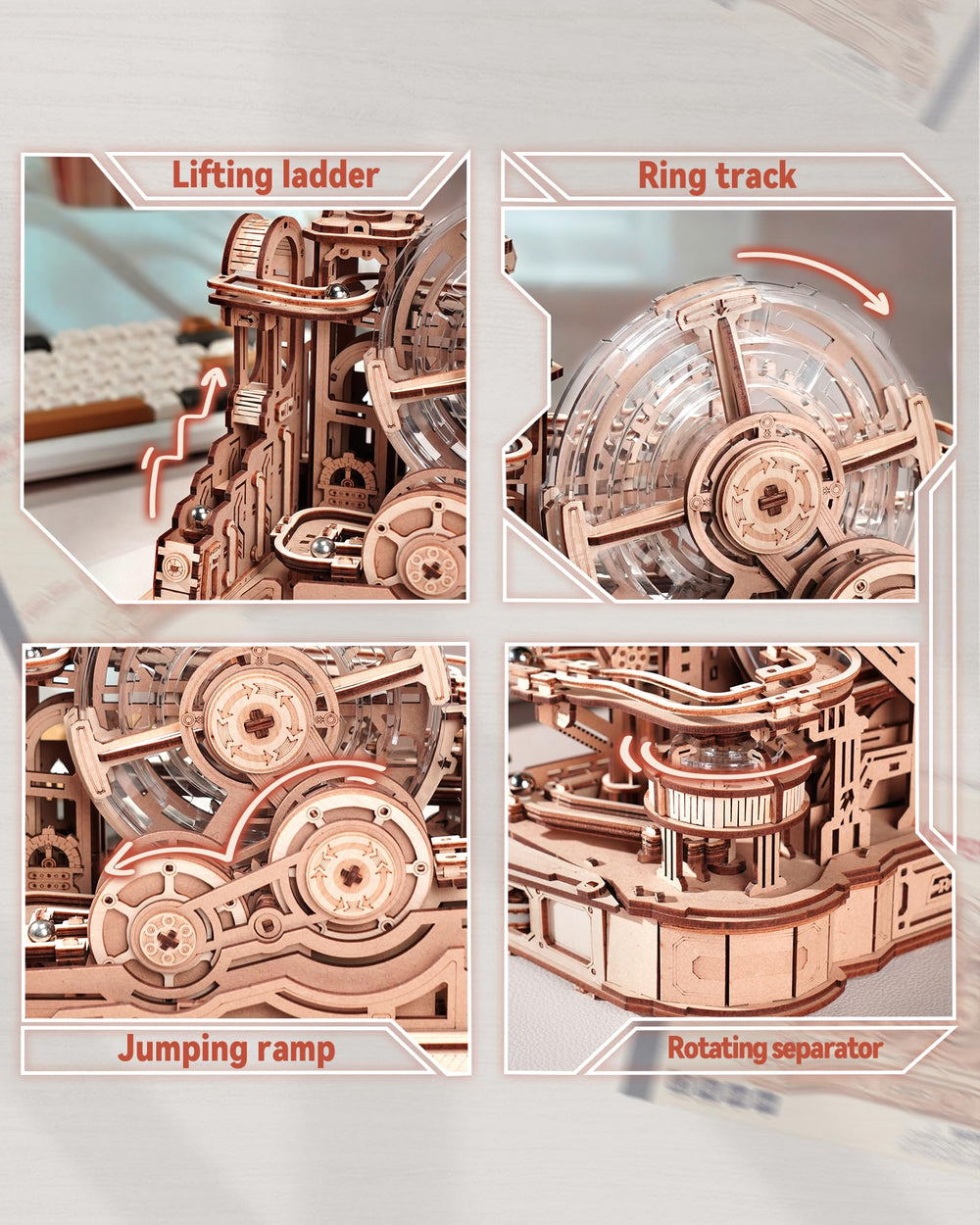 ROKR tools and manual: included guides keep setup smooth for newcomers.