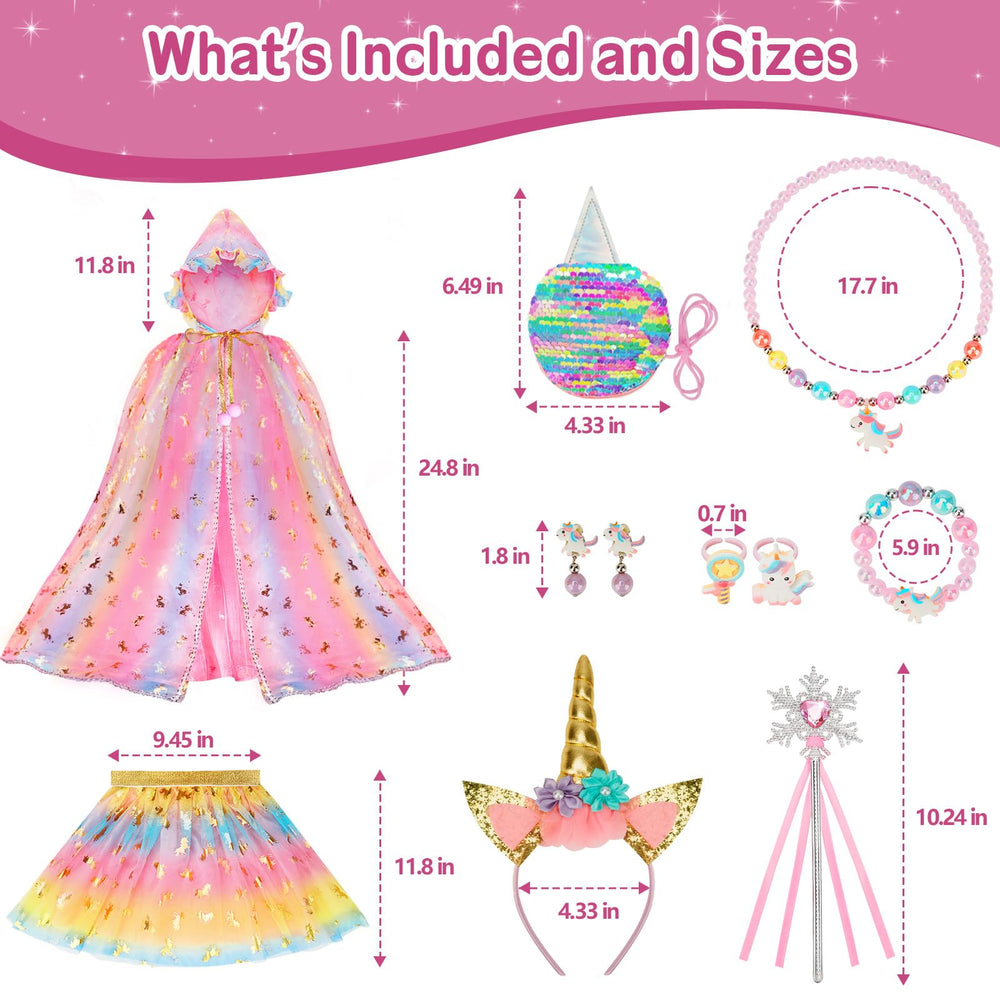 Rolevoria Olevoria unicorn jewelry set pairs with outfits for party-ready sparkle