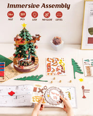 Rolife Christmas tree lights create warm ambiance for cozy rooms