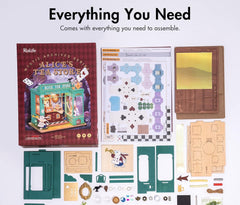 Rolife Alice's Tea Store gift-ready display perfect for gifting and showcasing craftsmanship.