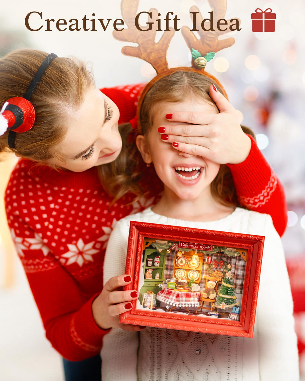Rolife 3D diorama kit offers ambient Christmas glow