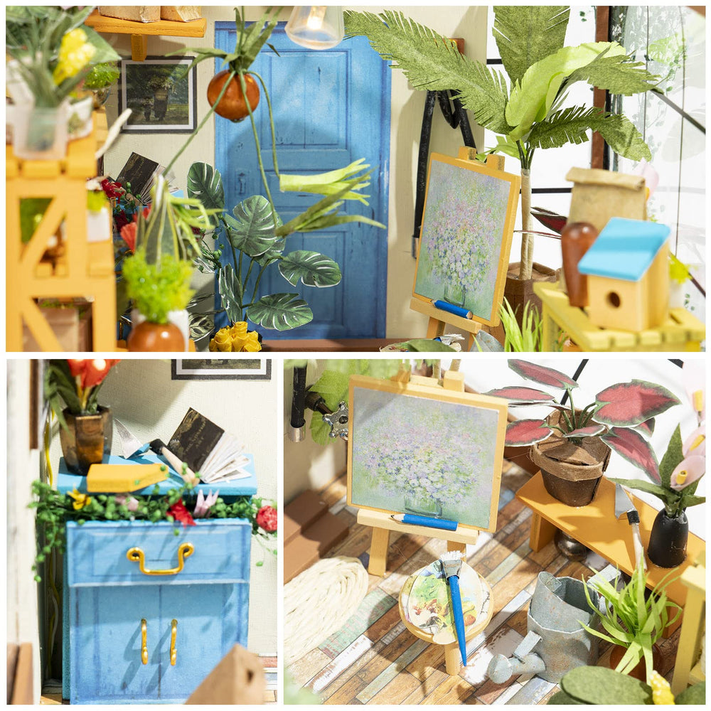 Rolife Cathy's Flower House gift-ready design suits gardeners and craft lovers.