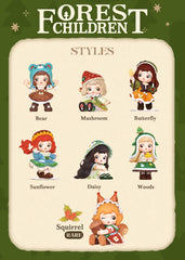 Rolife Charline forest child tabletop decor ideal for shelves.
