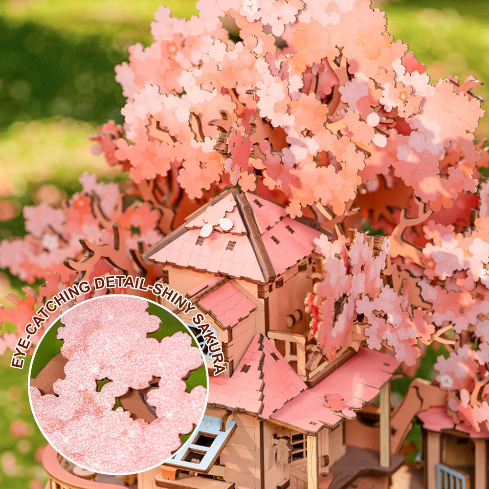 Rolife miniature art after completion adds sculpture charm