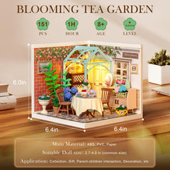 Rolife compact DIY mini blocks kit with safe materials for teens.