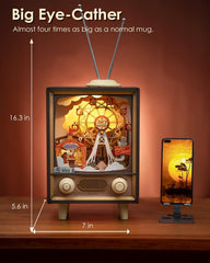 Rolife desk display ready sunset carnival miniature artwork