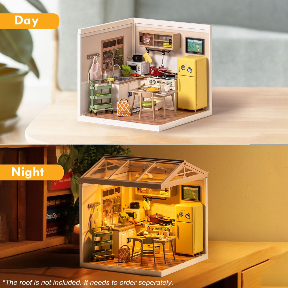 Rolife 152-piece diorama kit designed for beginners.