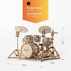Rolife drum kit packaging includes everything needed.