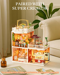 Rolife enchanted diorama display inspires imaginative setups.