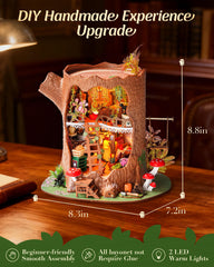 Rolife enchanted forest design with intricate craftsmanship.