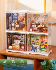 Rolife Fruits Shop street pairing shows how to build a mini shopping district