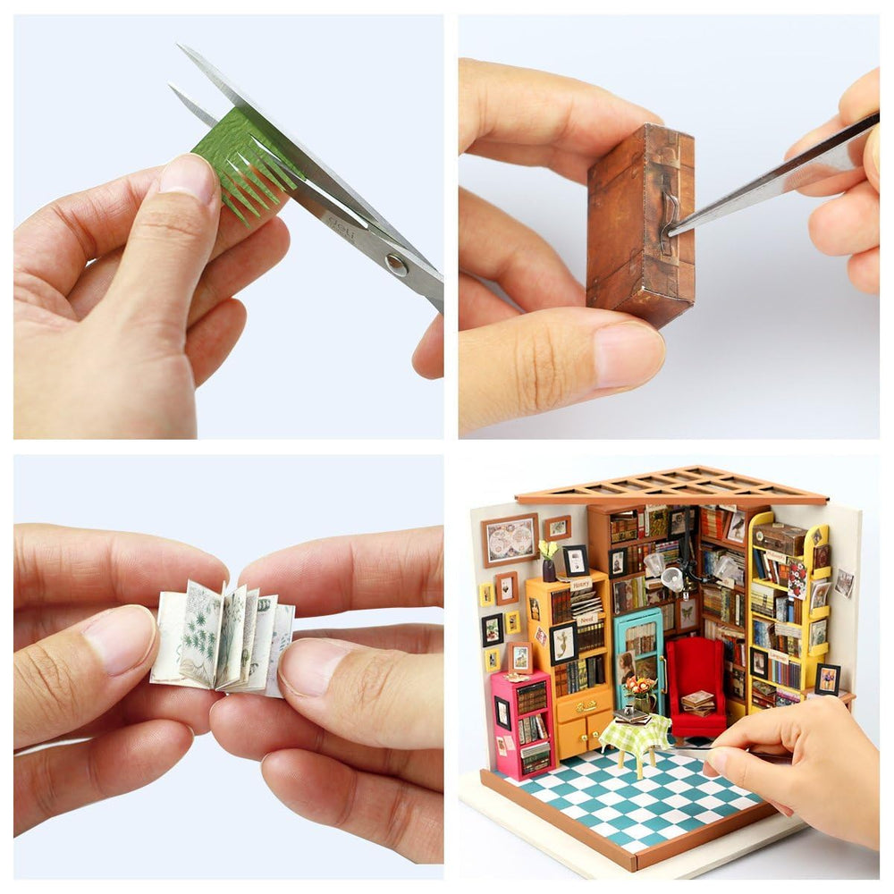 Rolife glue included for steady, mess-free crafting and bonding.