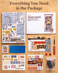 Rolife illustrated wooden puzzle detail highlights craftsmanship and tactile appeal.