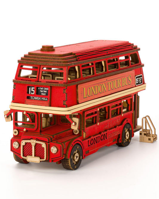 Rolife London Tour Bus exterior view for display and travel nostalgia.