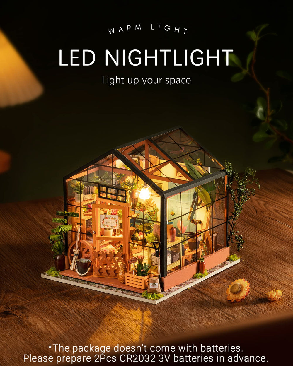 Rolife miniature accessories add detailed decor for displays.
