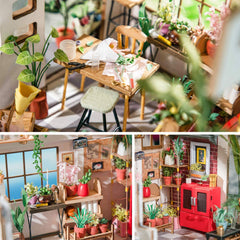 Rolife miniature furniture pieces to complete the scene