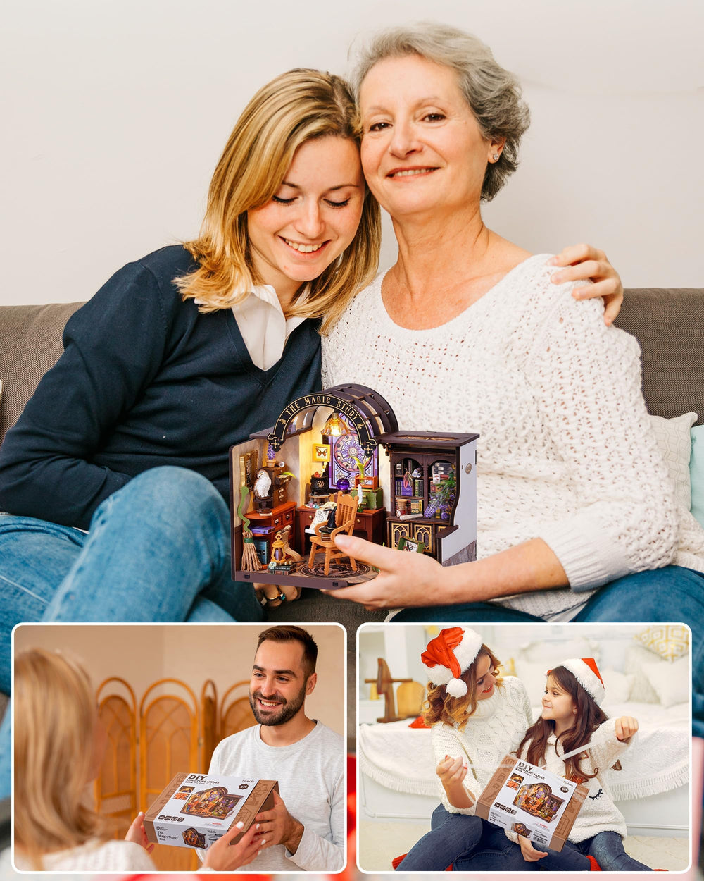Rolife figurines pairing image illustrating versatile storytelling options.