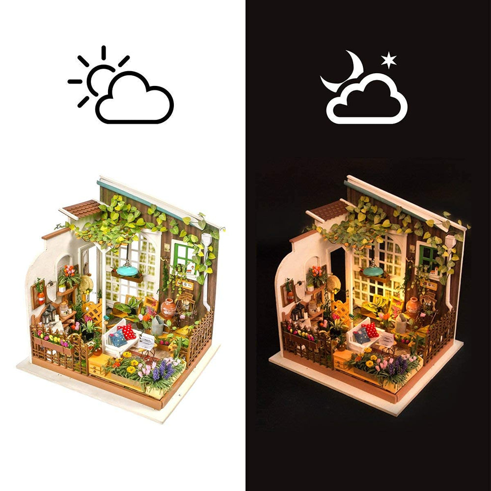 Rolife miniature workspace tools included for careful assembly