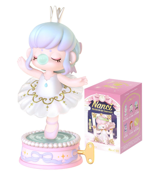 Rolife Nanci blind box figure front view for display and collection.