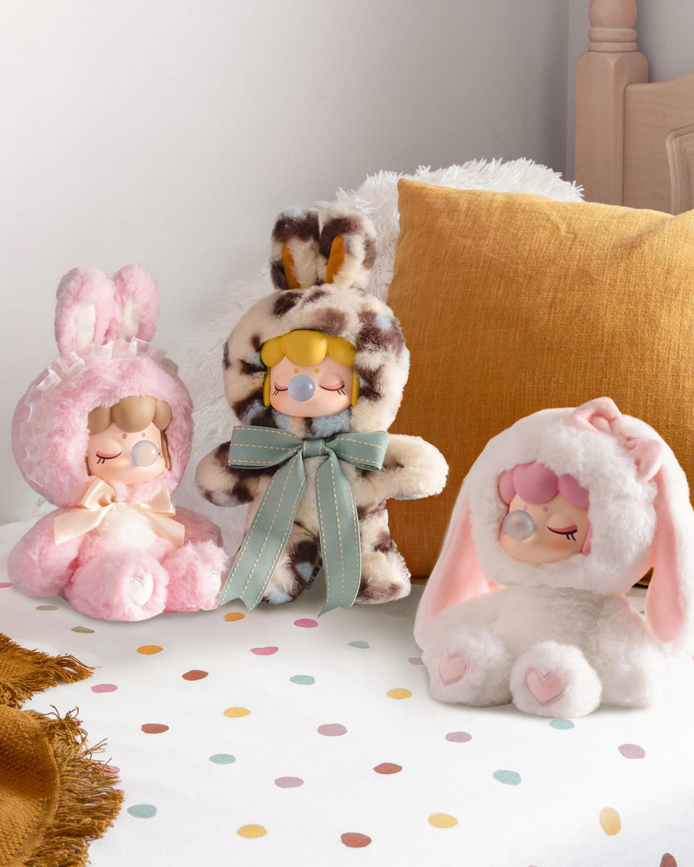 Rolife Nanci Bunny care instructions and gentle cleaning tips.