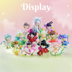 Rolife Nanci table decor setup, cute centerpiece for shelves.
