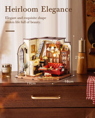 Rolife open-back design reveals intricate diorama craftsmanship from every angle