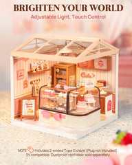 Rolife patisserie cake cabinets enhance playful food themed displays