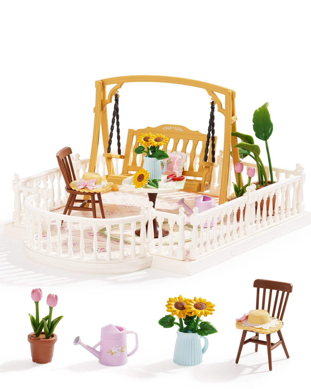 Rolife rooftop attachment enhances your Super Creator dollhouse with elevated charm.