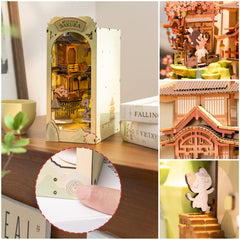 Rolife Sakura 3D landscape scene showcases depth and decoration on your shelf.
