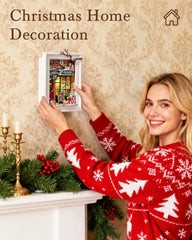 Rolife wall-hanging dollhouse decor adds depth to living spaces.