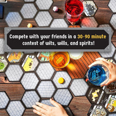 Heroes of Barcadia trap tokens add tense, strategic moments.