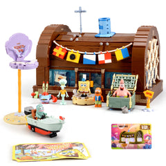 ROLOSO Pineapple House bricks with display box for imaginative play