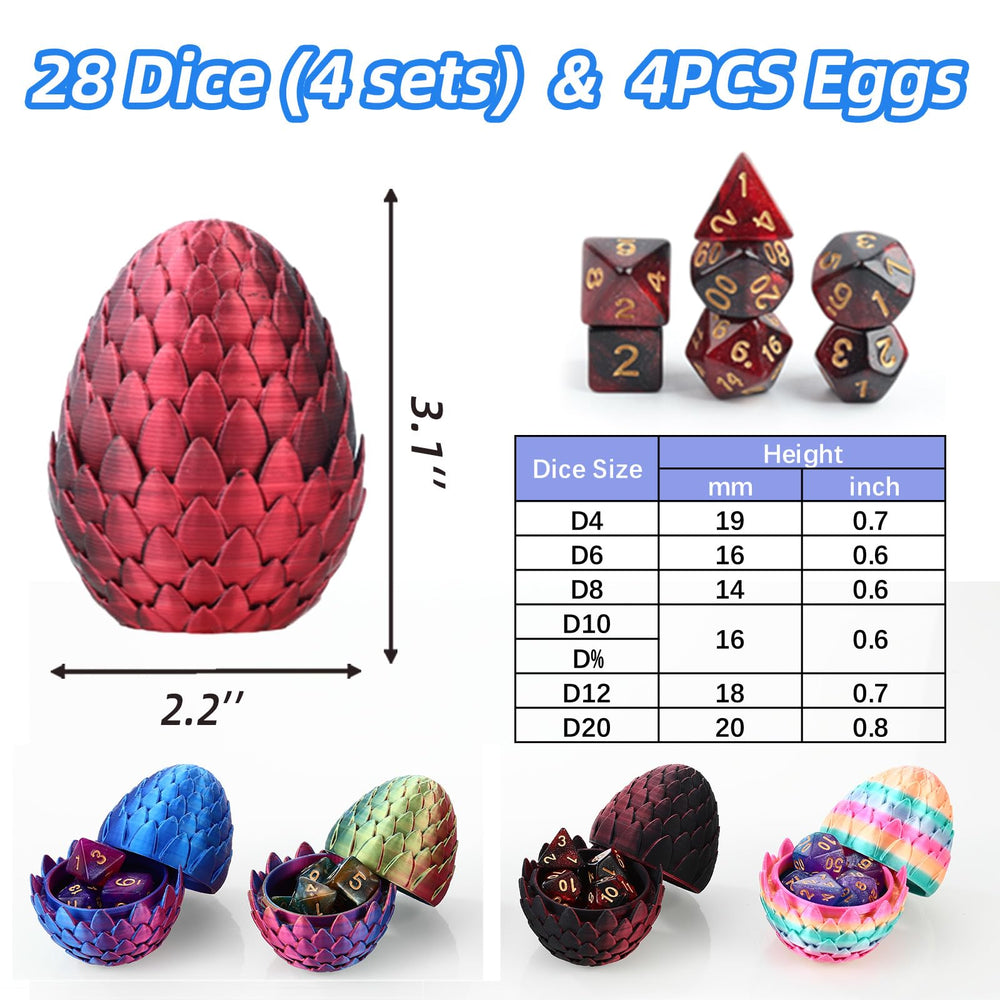 romcpus easy-twist dragon egg opening demonstrated for quick dice retrieval