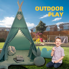 RONGFA Teepee Tent anti-slip bottom poles improve stability