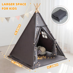 RONGFA teepee star lights provide gentle ambience for evenings.