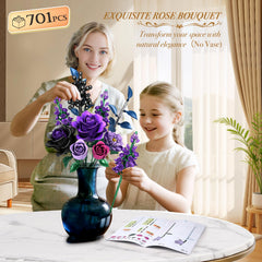 Rongmeiz bouquet-building-set red roses ideal for romantic gifts and celebrations.
