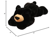 Ronivia Weighted Bear care tip shows how to restore fluff after shipping