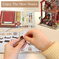 RONSTONE Booknook Creativity DIY process captures satisfying hands-on crafting