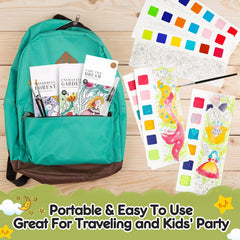 ROOCHKD handmade bookmarks included with the coloring books
