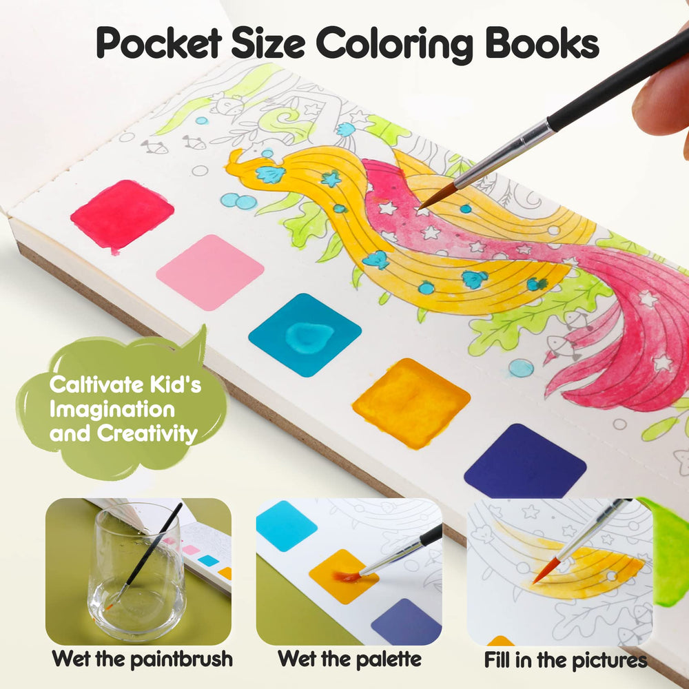 ROOCHKD washable non-toxic pigments deliver vivid colors for easy blending