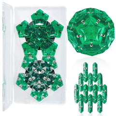 RoomyRoc Magnasphere crystal green panel close-up for tactile focus