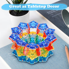 RoomyRoc Magnasphere desk toy shown as a focus tool for extended play