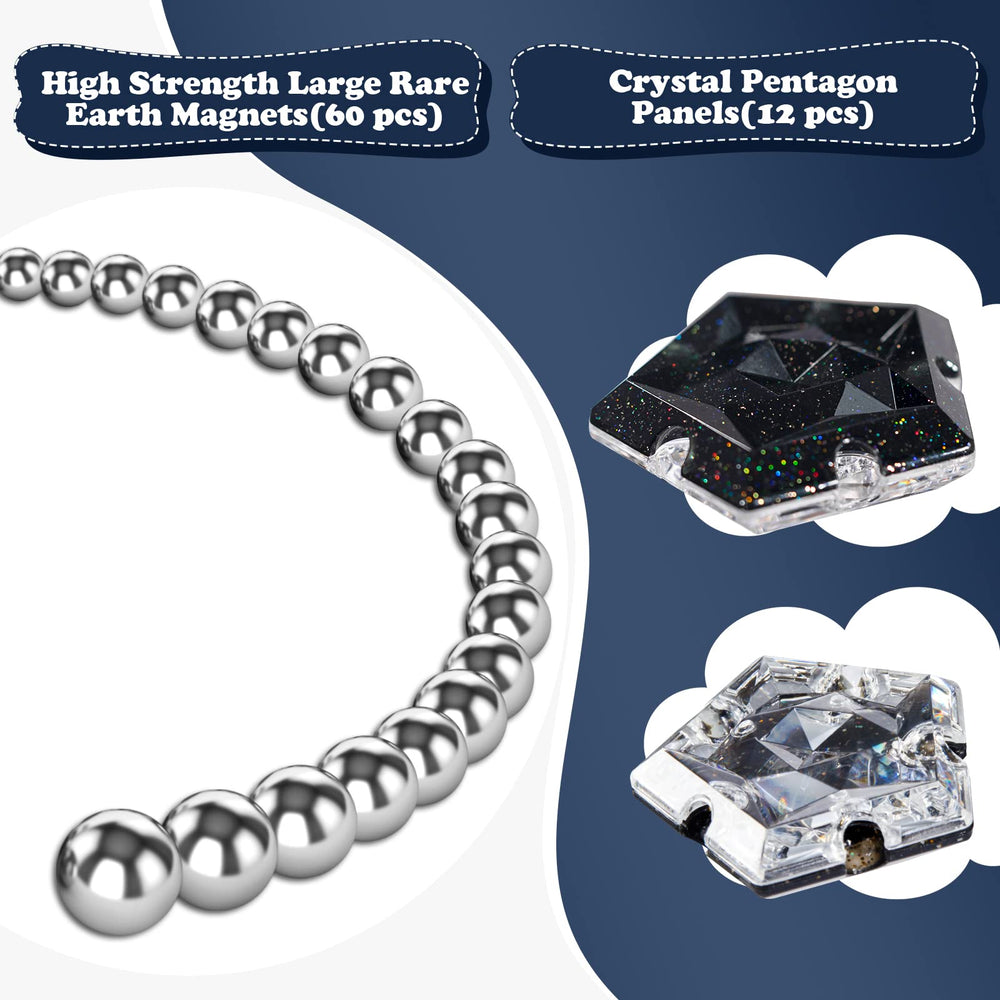 RoomyRoc Magnasphere magnetic balls set encourages durable fidget play and creativity.