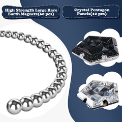 RoomyRoc Magnasphere magnetic balls set encourages durable fidget play and creativity.