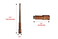 ROORKEE INSTRUMENTS travel-ready spyglass suited for outdoor adventures and gifts.