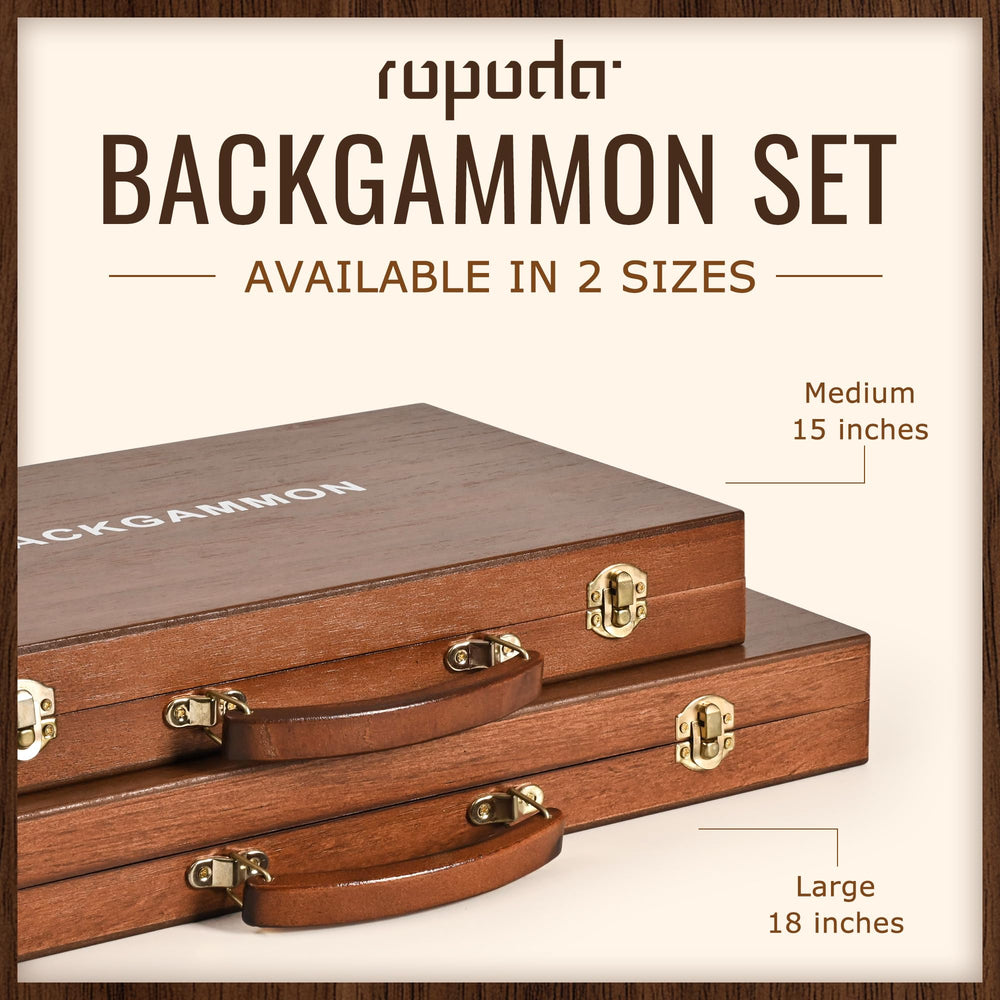 ropoda backgammon board closeup edges showing craft and finish